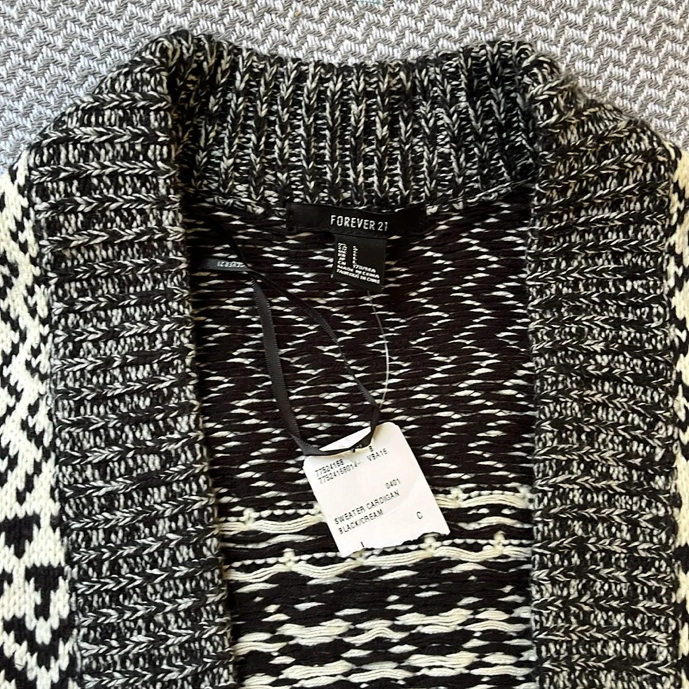 Chunky Cardigan Sweater - Picture 13 of 15